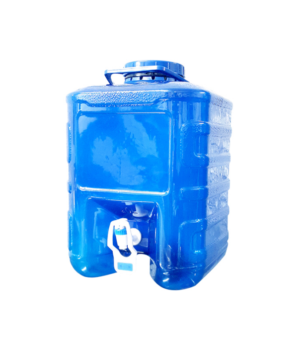 25L Dark Blue Square Bottle