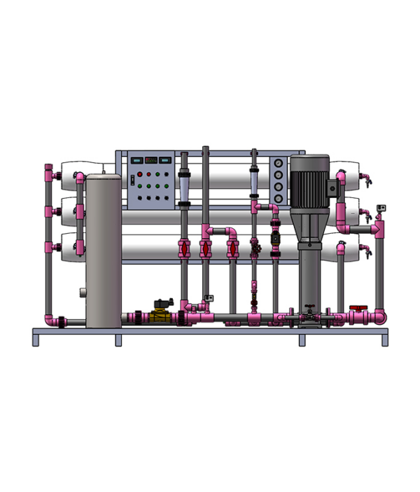 6000 L/PH Industrial Reverse Osmosis System | Pure Drop