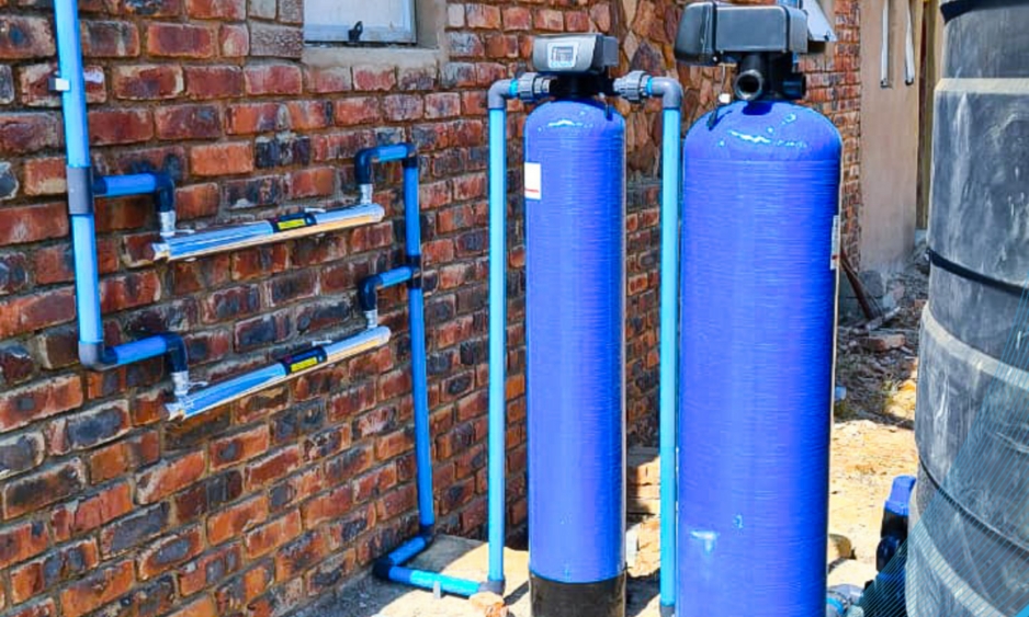 Water Purification Outdoor Setup